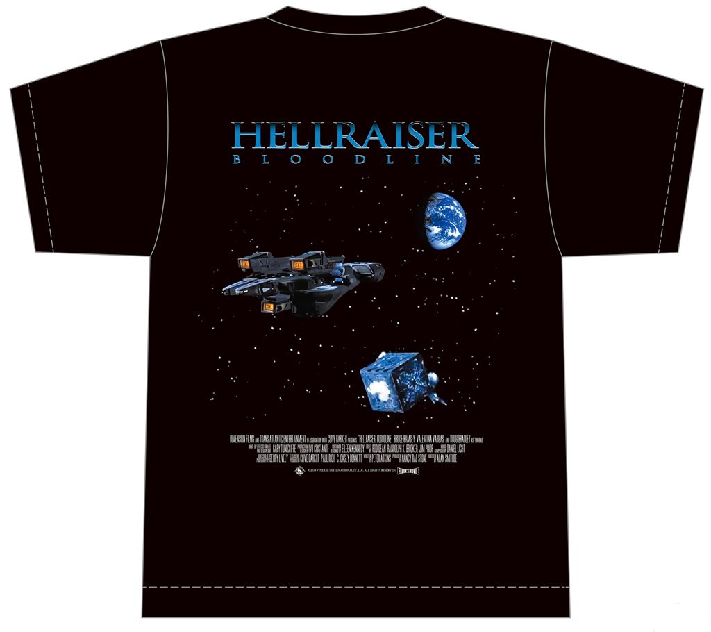 『ヘルレイザー４：ブラッドライン』血統Tシャツ　バック