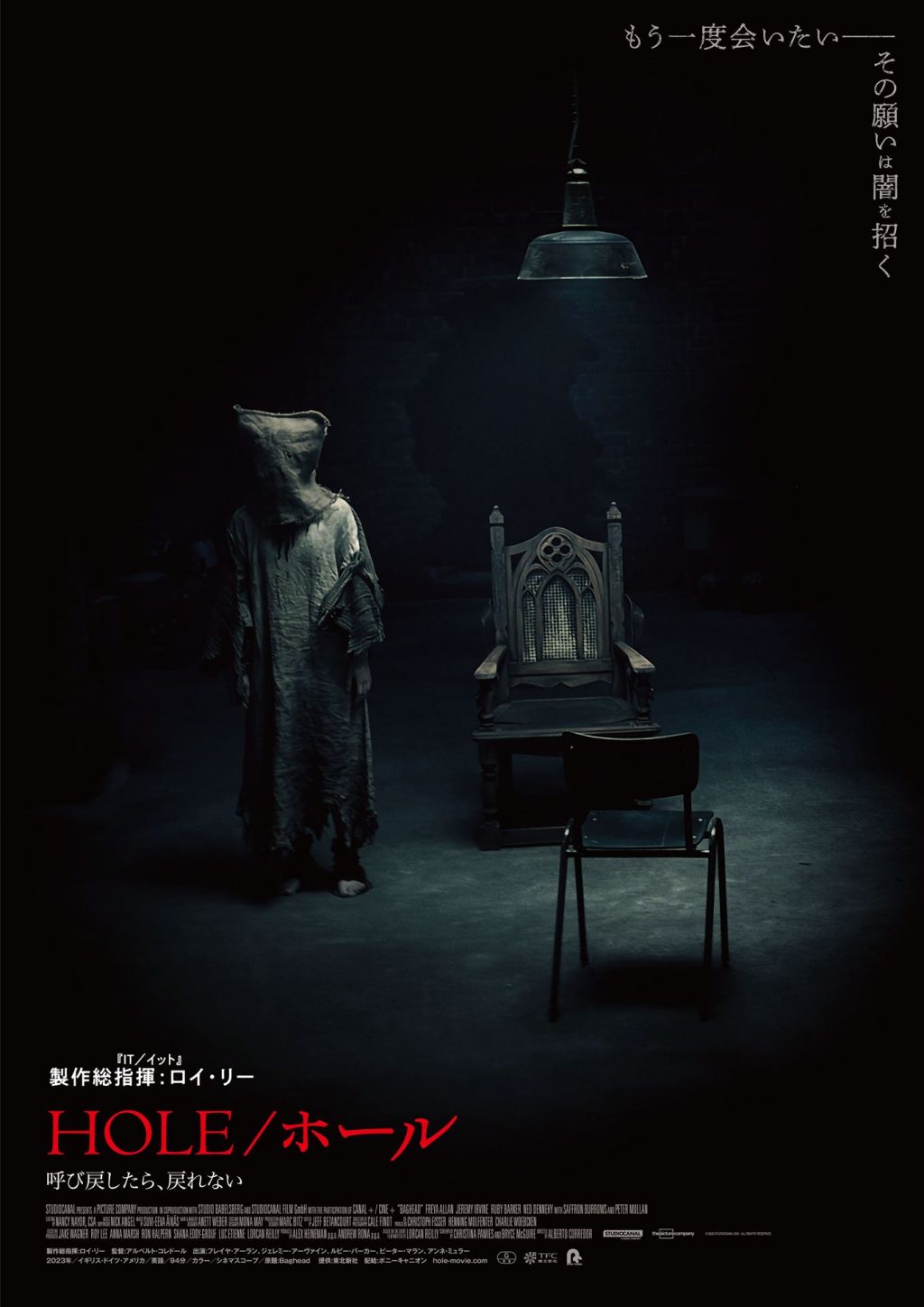 『HOLE／ホール 呼び戻したら、戻れない』ティザーポスター