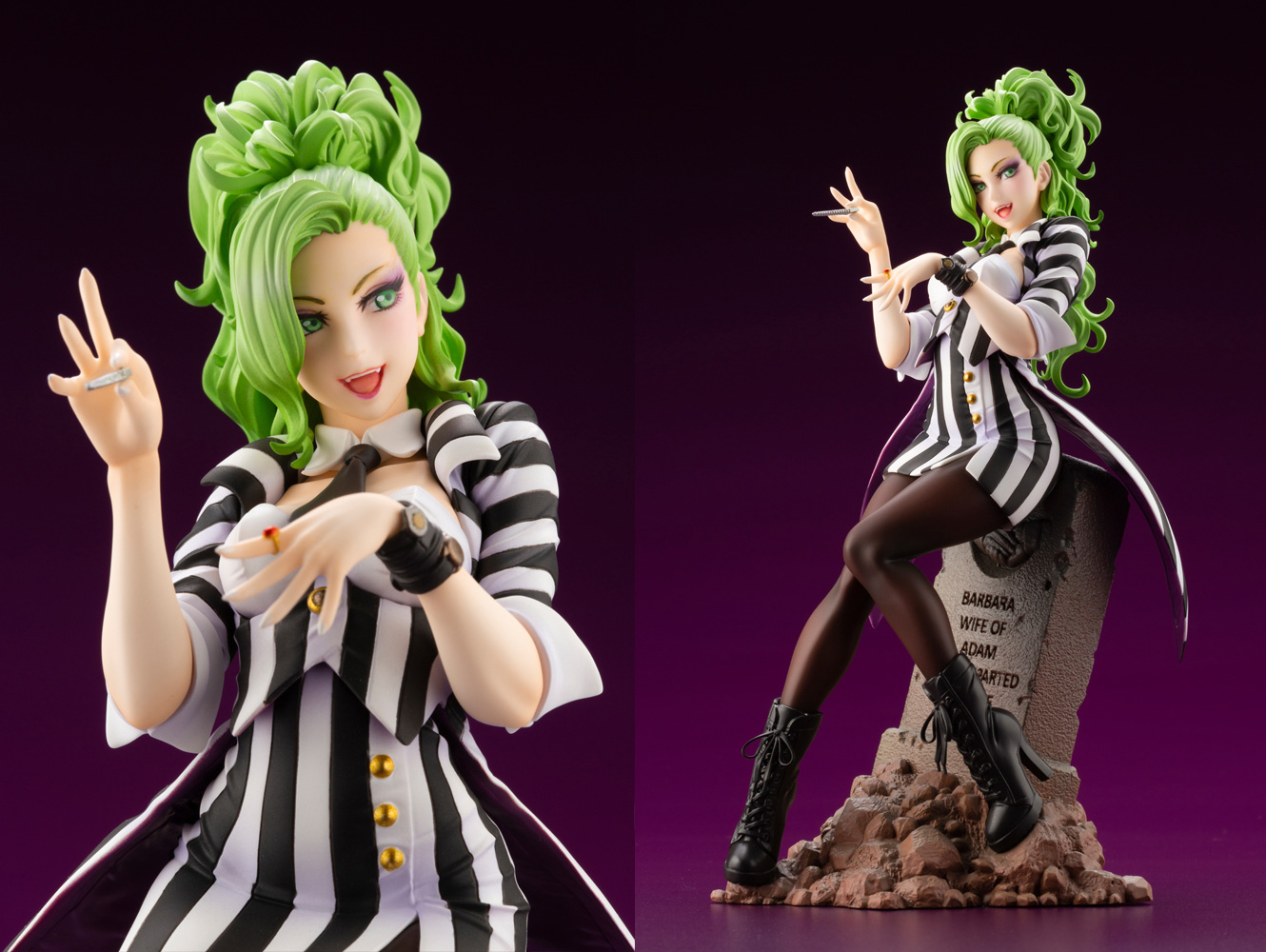 Horror美少女フィギュアに ビートルジュース が登場 ティム バートンの名物キャラが可愛いギャルになりました ホラー通信